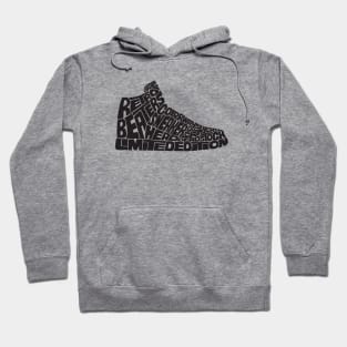 Sneakerhead detailed black Hoodie